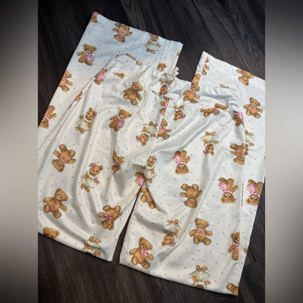 SHEIN | Teddy Bear Sleep Pant - Picture 3 of 4